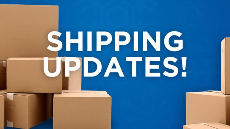 Read more about the article Shipping Updates