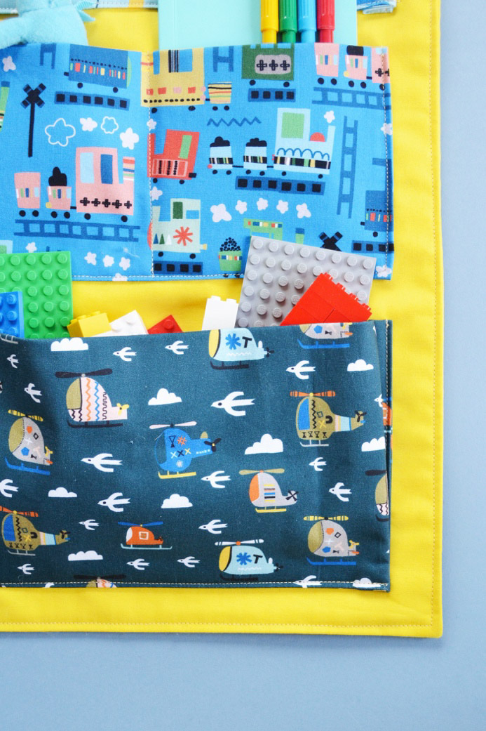 DIY Hanging Toy Storage Sewing Project