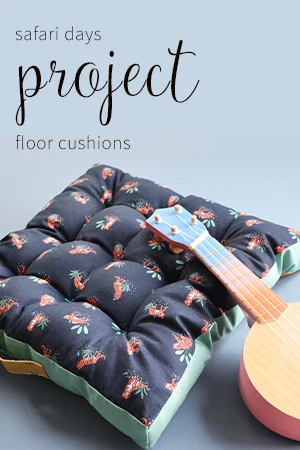 floor cushion sewing guide
