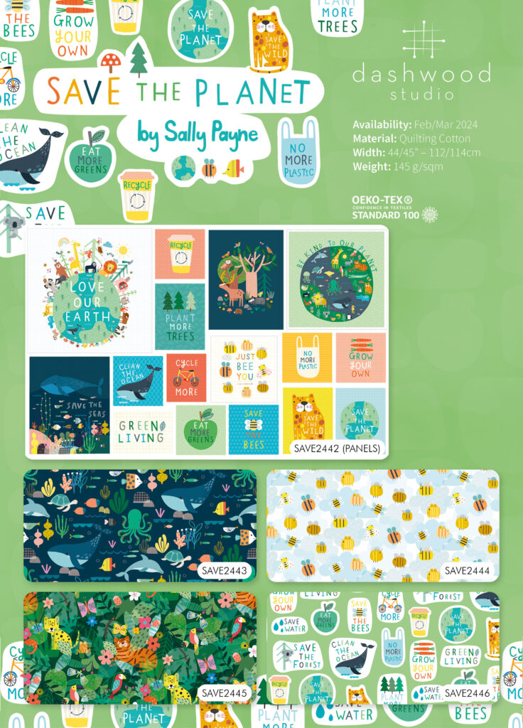 save the planet collection sheet from dashwood studio