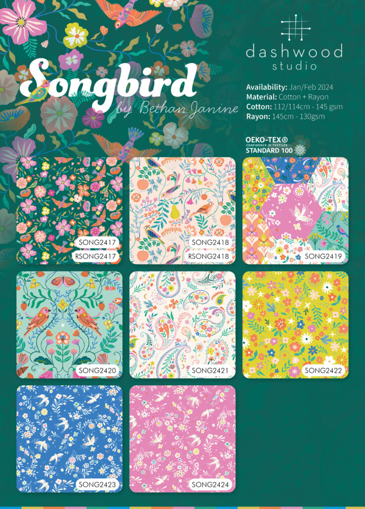 songbird collection sheet