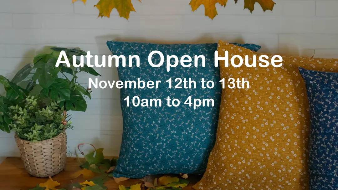 You are currently viewing Anbo Autumn Open House November 2023!