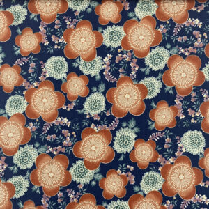 Floral Blossoms – Navy