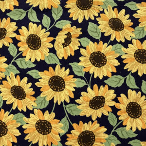 Wild Sunflowers – Navy