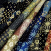 Golden Harmony - Japanese Patchwork - Dark Navy - Image 2