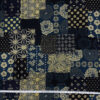 Golden Harmony - Japanese Patchwork - Dark Navy - Image 3