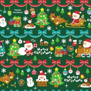 Festive Christmas – AP45102-2A – Green