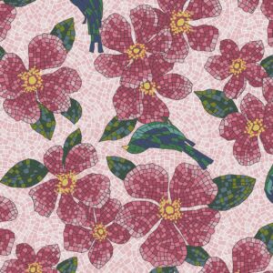 Mosaic Garden – NN2311-11B – Pink