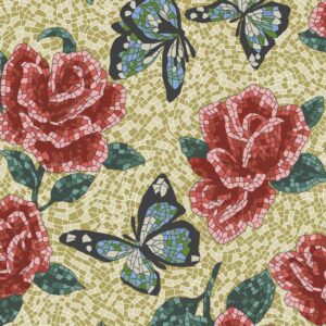 Mosaic Garden – NN2311-12A – Olive