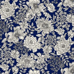 Essential Florals – AP51801H-3E – Navy