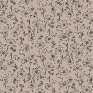 Essential Florals – AP51801H-4A – Beige