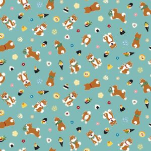 Sushi Shiba – AP51802-1B – Teal