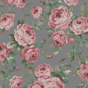 Vintage Rose – AP51902-1D – Grey