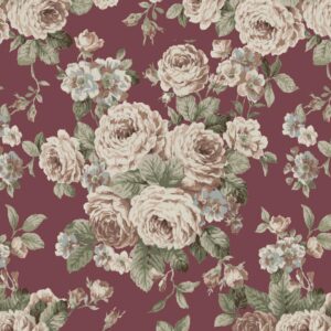 Vintage Rose – AP51902-2D – Burgundy